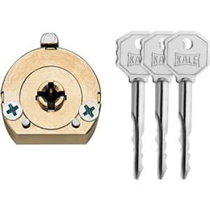 Kale Kilit Prazis Silindir (Barel) 3 Anahtar -Sarı