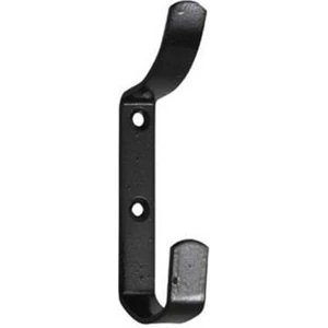 Çengel Metal Askı - Siyah - 10'lu