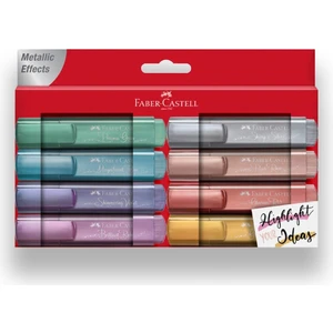 Faber Castell Metalik Fosforlu Kalem 8 Li Set