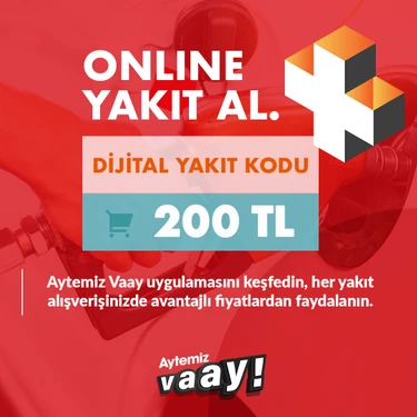 Aytemiz Akaryakıt Vaay Dijital Yakıt Kodu 200