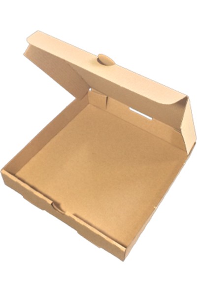Söke Kutu Baskısız Pizza Kutusu 20X20X3.5 cm 100 Adet