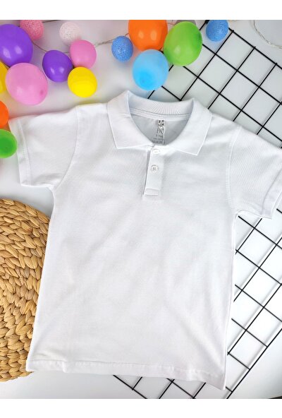 Beberium Erkek Çocuk Polo Yaka Lacoste T-Shirt 7-8-9-10 Yaş