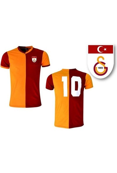 Galatasaray Orijinal Metin Oktay T-Shirt Özel Tasarım Aslan Baskılı Ahşap Kutulu