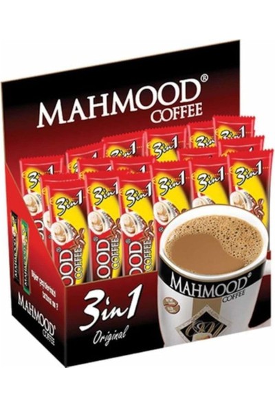 Mahmood Coffee 3'ü 1 Arada Hazır Kahve 48 x 18 gr
