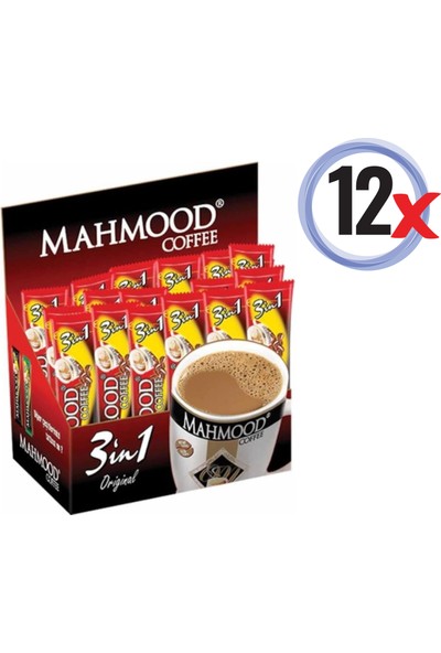Mahmood Coffee 3ü1 Arada 48 x 18 gr 12'li