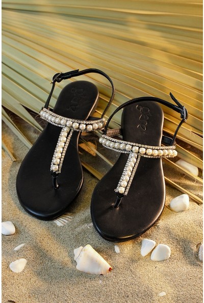 Glare Pearl Sandalet