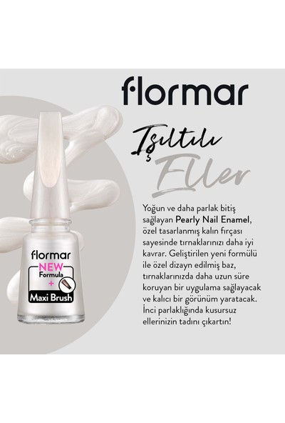 Flormar Oje Pearly 201