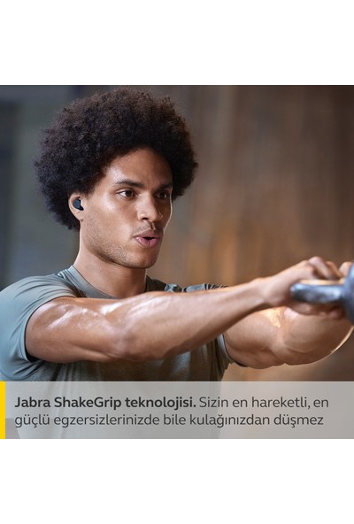 Jabra Elite 7 Active Kulak İçi Spor Bluetooth Kulaklık - Üstün Aktif Uyum için Jabra ShakeGrip ve Ayarlanabilir Aktif Gürültü Önleyici Özellikli - Lacivert