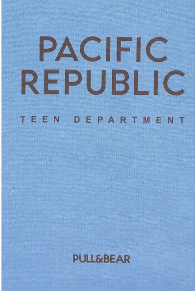 Pull & Bear Pacific Republic Logolu Tote Çanta