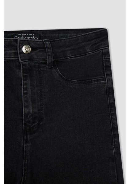 Super Skinny Fit Yüksek Bel Jean Pantolon X0797AZ22SP