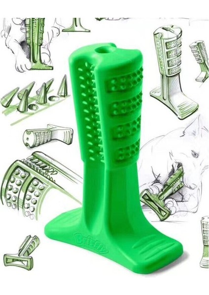 Köpek Diş Fırçası Isırma Aparatı Küçük Boy