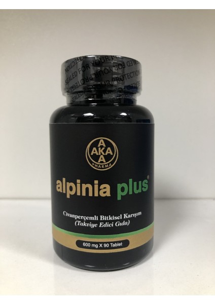 Alpinia Plus 600 Mg 90 Tablet