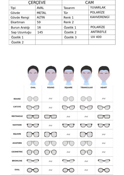 MU 1953 02 Güneş Erkek GÖZLÜĞÜ indirimleri