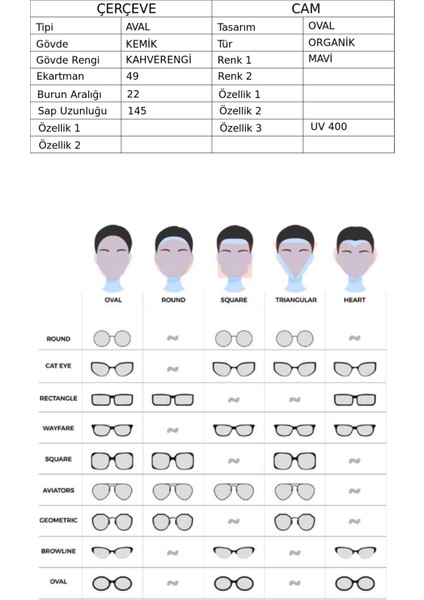 W 0192 52V Güneş Unisex Gözlüğü