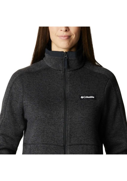 W Sweater Weather Kadın Tam Fermuarlı Polar Üst fırsatları