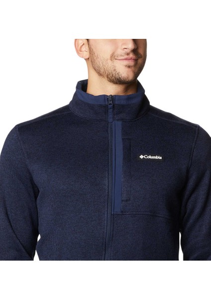 Sweater Weather Erkek Tam Fermuarlı Polar Üst