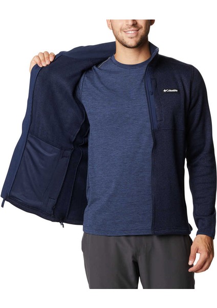 Sweater Weather Erkek Tam Fermuarlı Polar Üst