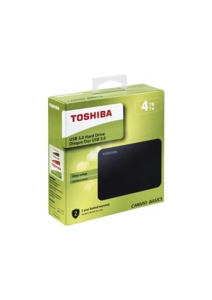 4tb Canvio Basics 2.5&quot; Usb3.0 HDTB440EK3CA