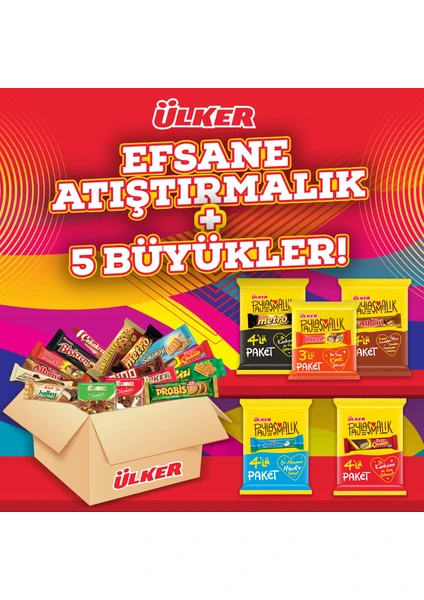 Efsane Atıştırmalık + 5 Büyükler Paketi