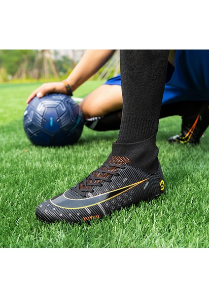 Erkek Futbol Ayakkabısı - Siyah (Yurt Dışından) indirimleri