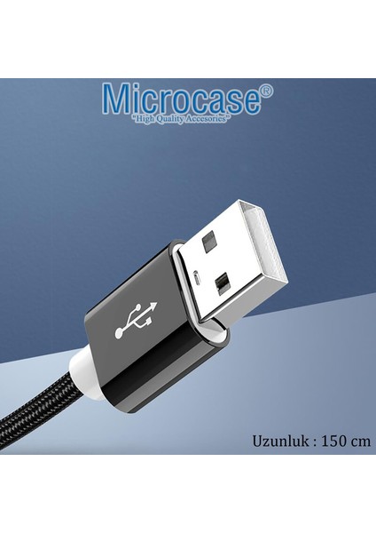 Yüksek Hızlı USB 2.0 Örgülü Uzatma Kablosu - 150 cm AL2862