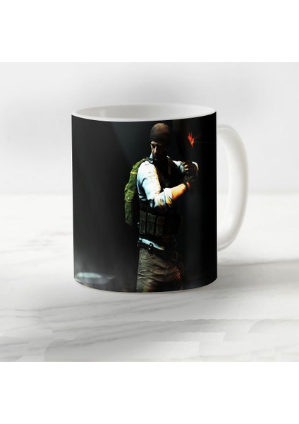 Pubg Temalı Model 3 Porselen Kupa Bardak