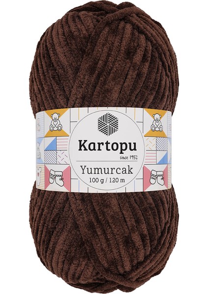 Kartopu Yumurcak Kadife İp - K818