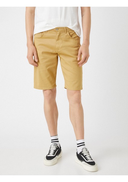 Gabardin Chino Şort