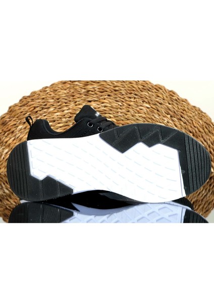 Konfores 1208 Anatomik Taban Sneakers Ayakkabı NKT01208 SIYAH Beyaz 41