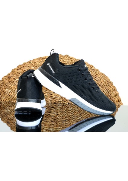 Konfores 1208 Anatomik Taban Sneakers Ayakkabı NKT01208 SIYAH Beyaz 41