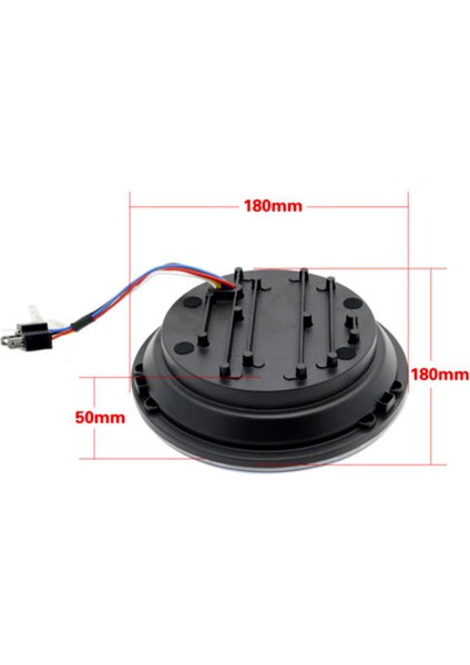 12 V / 24 V Motosiklet LED Far Yuvarlak Retro Dönüş modelleri