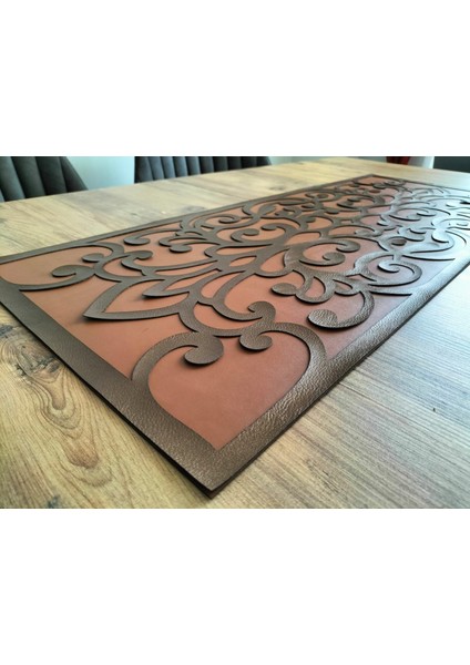 Suni Deri Runner 100X40 Bronz