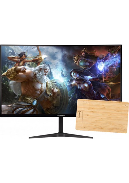 VX2719-PC-MHD 27" 240Hz 1ms (HDMI+DP) Freesync Curved Full HD LED Monitör + Woodpad 10 Grafik Tablet