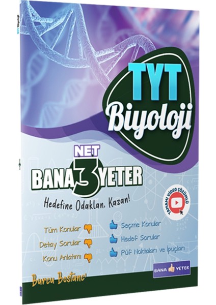 TYT Biyoloji 3 Net Bana Yeter