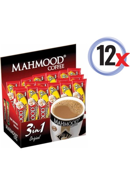 3ü 1 Arada Hazır Kahve 48 Adet X 18 Gram (1 Koli - 12'li)