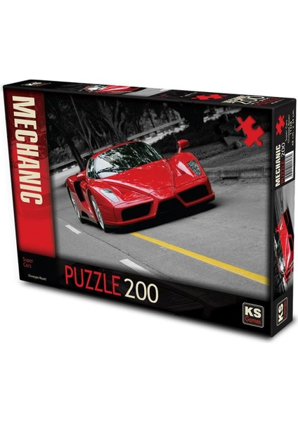 Ks Puzzle 11328 Super Cars 200 Parça Puzzle