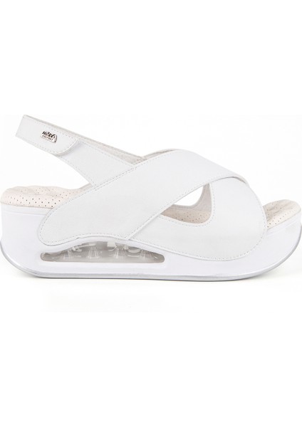 Assos Kadın Beyaz Günlük Sandalet 31213 36/40 -1 fiyatları