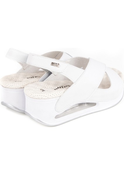 Assos Kadın Beyaz Günlük Sandalet 31213 36/40 -1 fırsatları