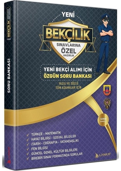 Liyakat Bekçilik Sınavları Özel Hazırlık Soru Bankası