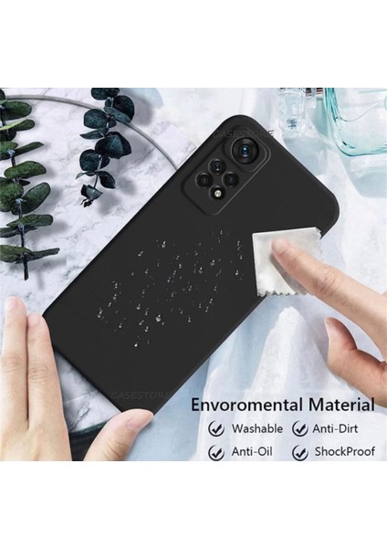 Xiaomi Redmi Note 11S Uyumlu Kılıf Kamera Lens Korumalı Soft Mat Düz Yumuşak Silikon Case