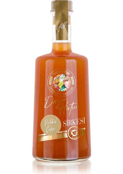 Daye Hatun Portakal Çiçeği Sirkesi /orange Blossom Vinegar (Doğal Fermente Canlı Sirke / Nat. Ferm /500 Ml)