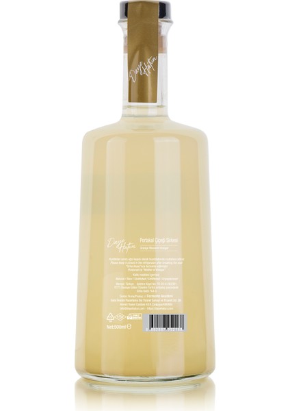 Daye Hatun Laden Sirkesi / Rock Rose Vinegar (Doğal Fermente Canlı Sirke / Nat. Ferm. / 500 Ml)