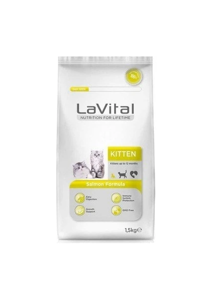 Lavital Kitten Somonlu 1,5 kg