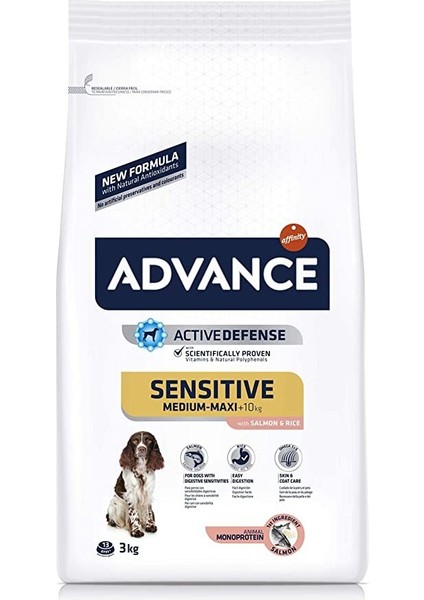 Sensitive Medium-Maxi Somonlu 3 kg