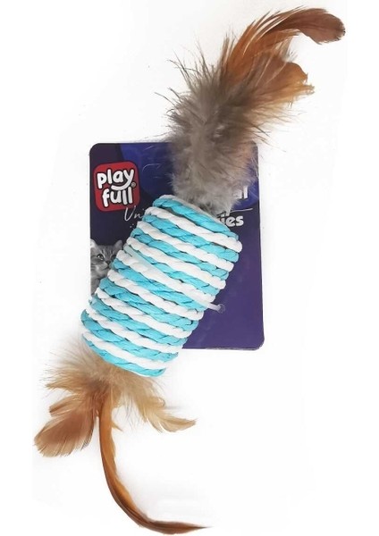 PF-4054 Hasır Tüylü Top Kedi Oyuncağı 4 cm