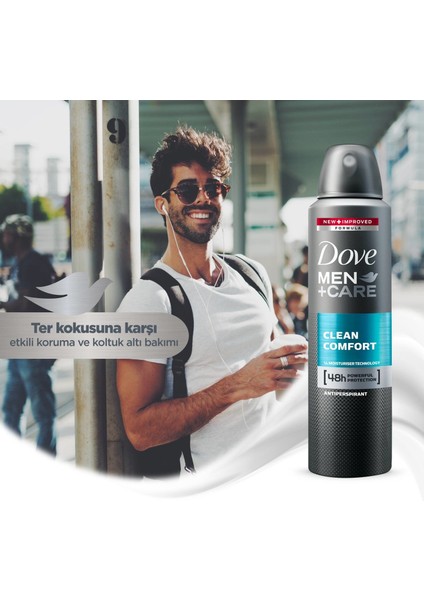 Men Care Deodorant Clean Comfort 150 ml x 6 Adet modelleri