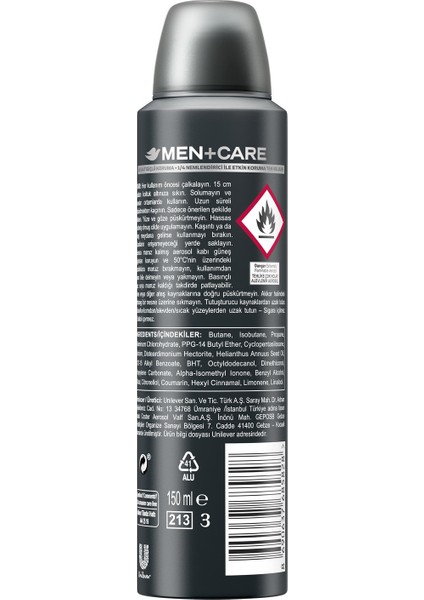 Men Care Deodorant Clean Comfort 150 ml x 6 Adet fırsatları