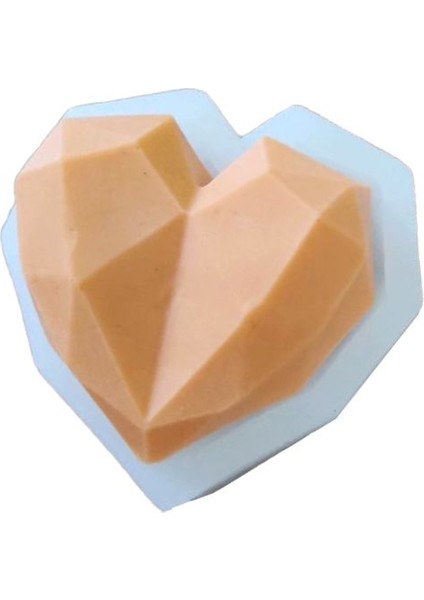 Elmas Kesim 3,9cm Kalp Silikon Kalıp K-991 fiyatları