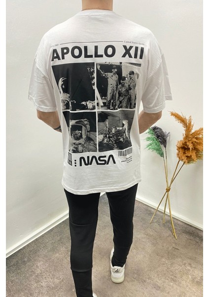 Nasa Sırt Baskılı Oversizetshirt