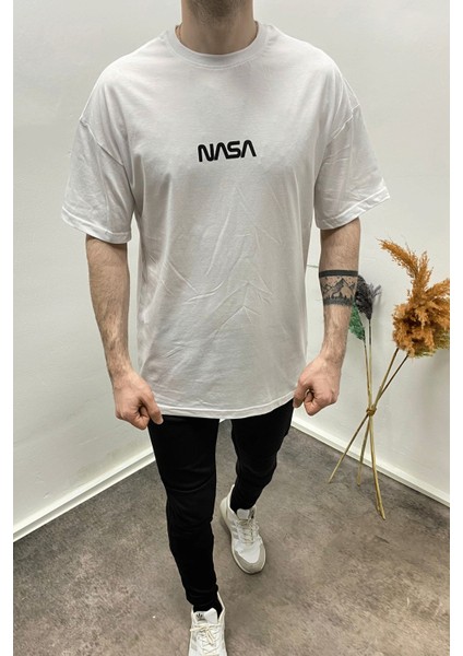 Nasa Sırt Baskılı Oversizetshirt
